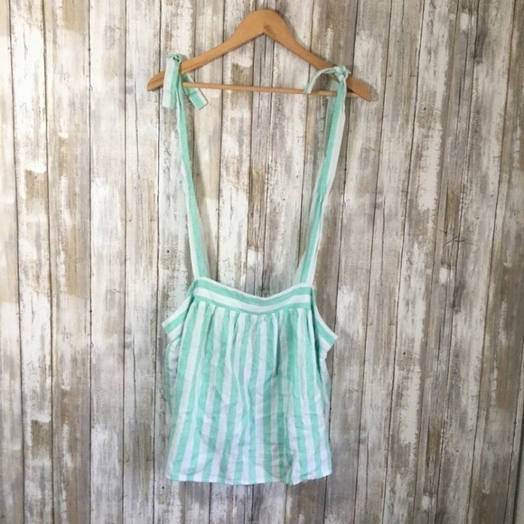 NWT Stoney Clover Ln. For Target Green Linen Blend Blouse - Picture 2 of 8